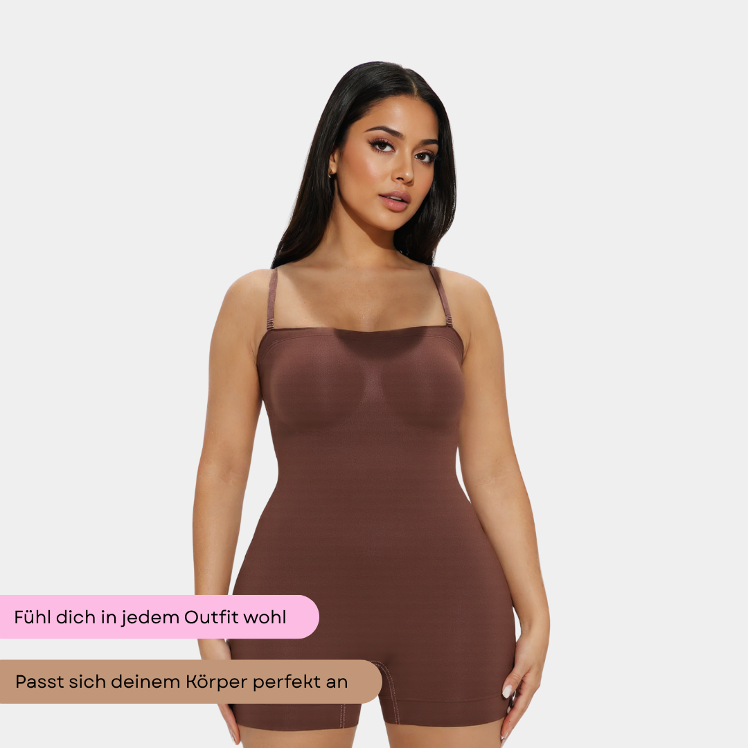 Bodysuit Shapewear mit abnehmbaren Bügel
