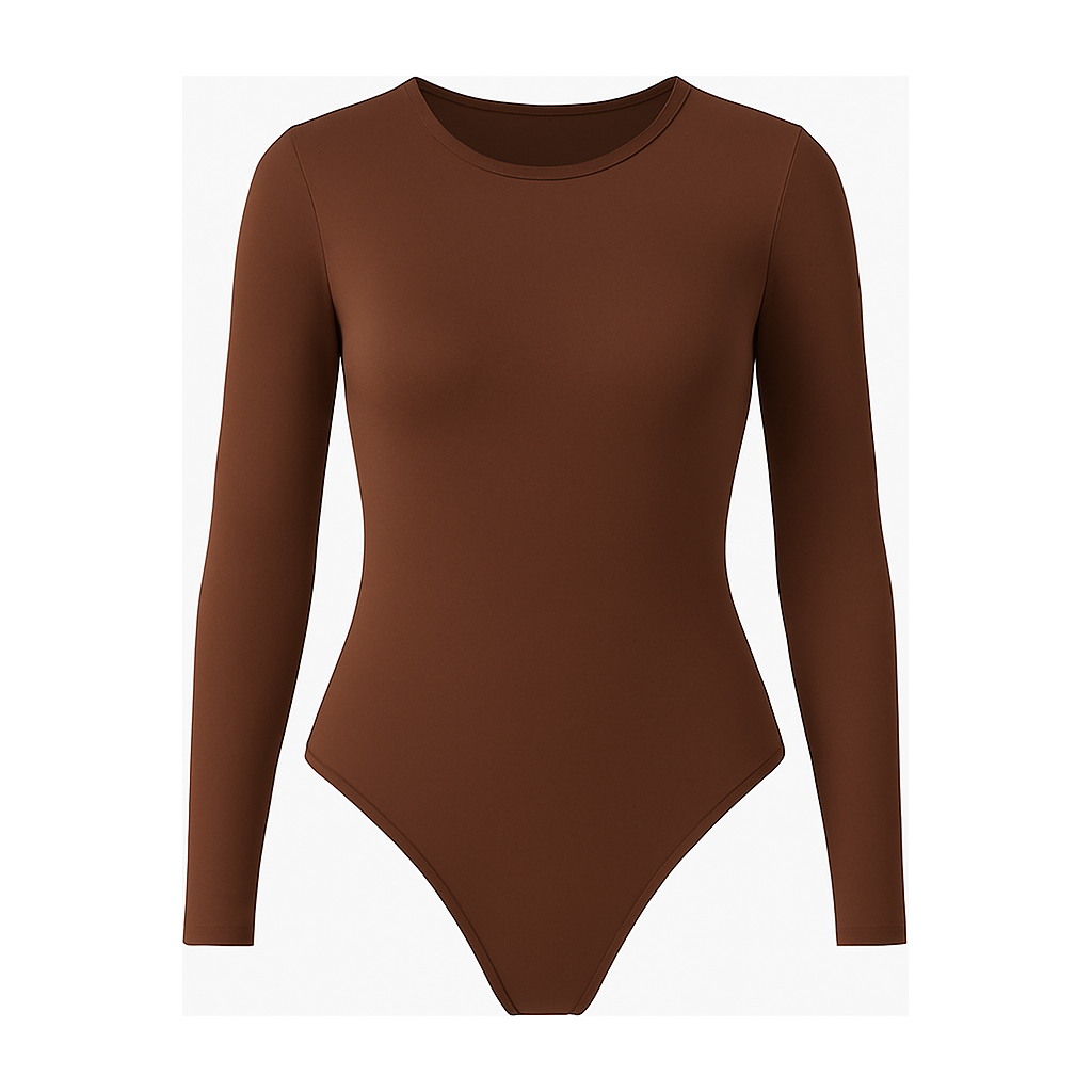 Bodysuit Shapewear langarm mit String